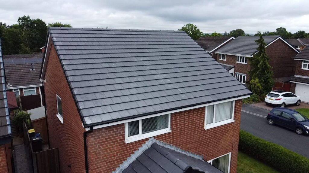 Ridge tile repairs in Cheshire by Regancy Roofing